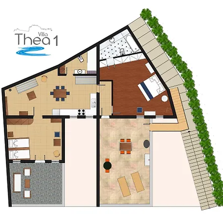 Thea And Apart Otel Líndos